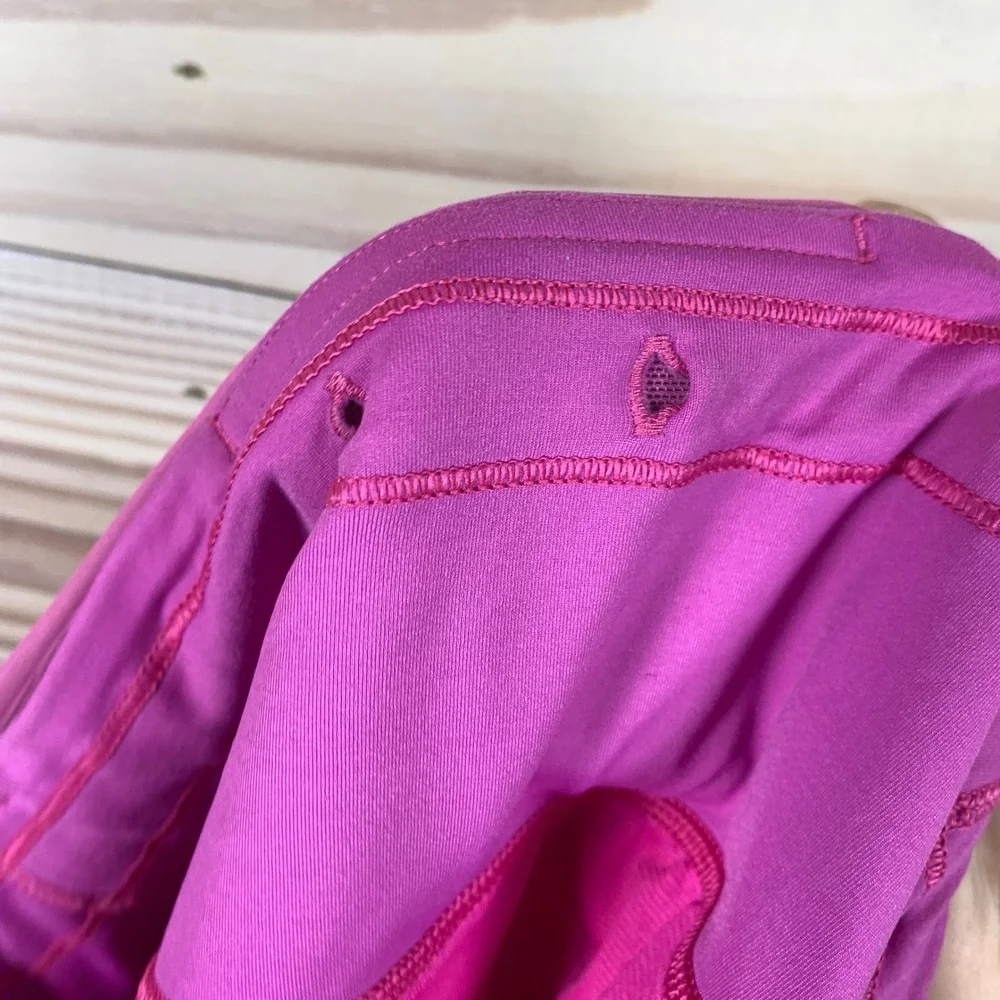 Lululemon Speed Up Shorts Womens 2 Pink High Rise Lined Running Athletic 2.5